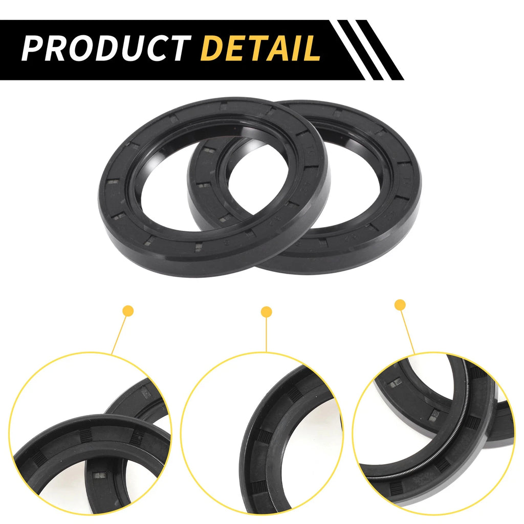 Set of 5 Oil Seal Rotary Shaft Seal NBR Rubber 42x62x8mm