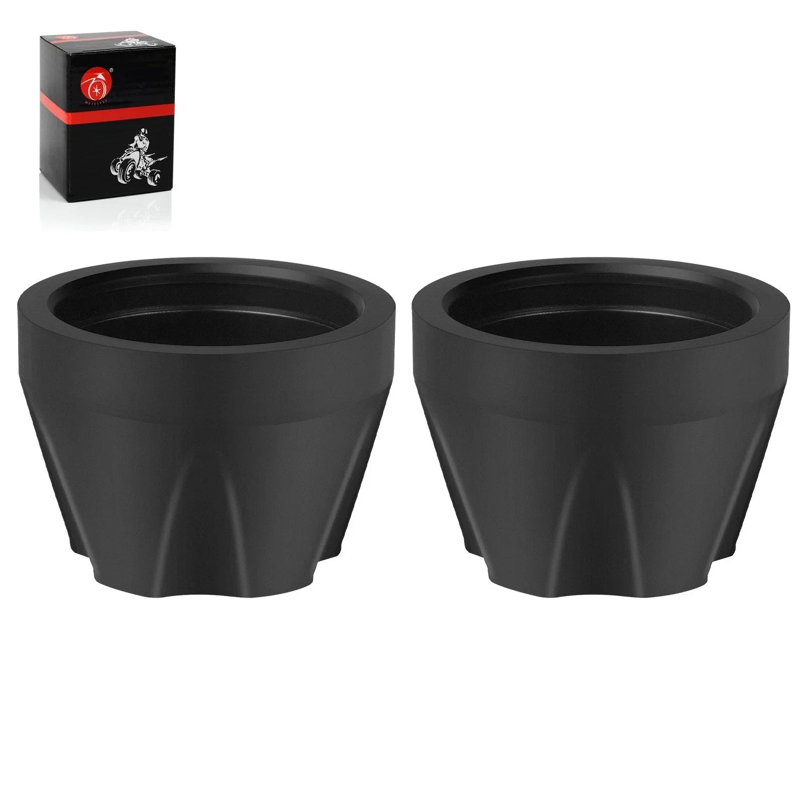Wheel Hub Cap Set of 2 for Yamaha Bear Tracker 250 YFM250 (1999–2004)
