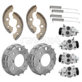 Front Brake Wheel Cylinders & Drums Kit for Honda TRX300FW (1988–2000)