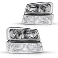 Headlight Assembly for Chevy Silverado 1500 2500HD (2003–2007)