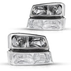 Headlight Assembly for Chevy Silverado 1500 2500HD (2003–2007)