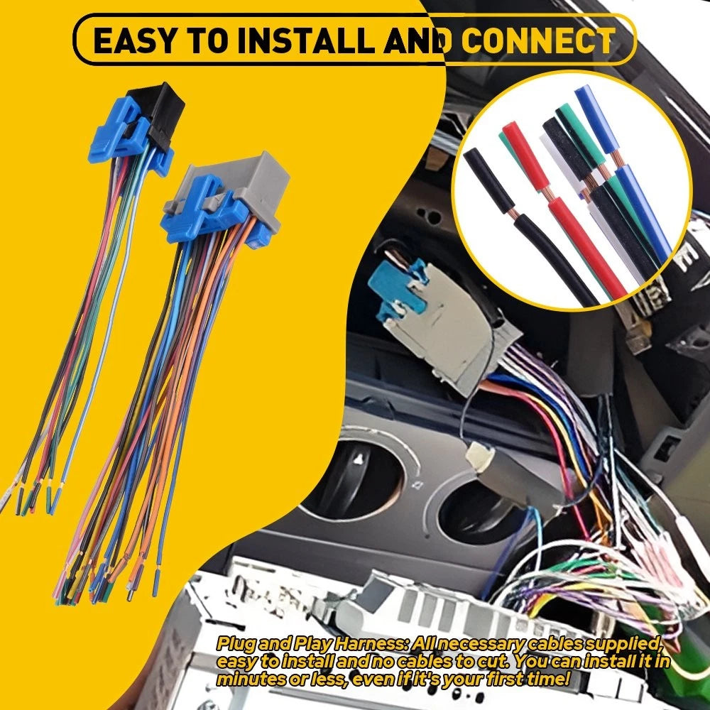 Stereo Wiring Harness Plug V for Chevrolet Silverado (2003–2007)