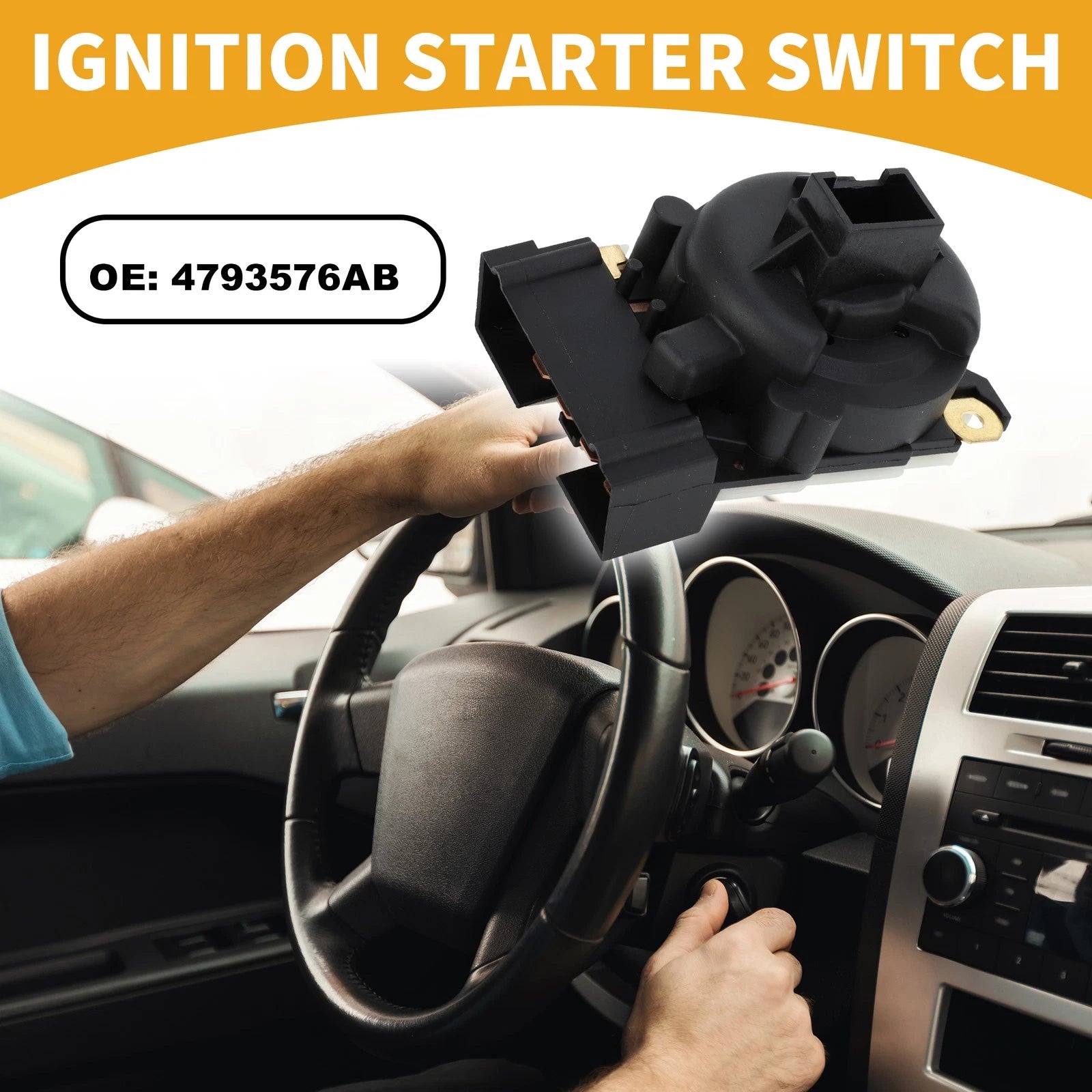 Ignition Starter Switch for Jeep (No. 4793576AB)