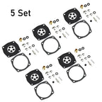 Set of 5 Carburetor Repair Kits for Oregon Tecumseh Toro (49-039, 49-239, 630978, 630932)