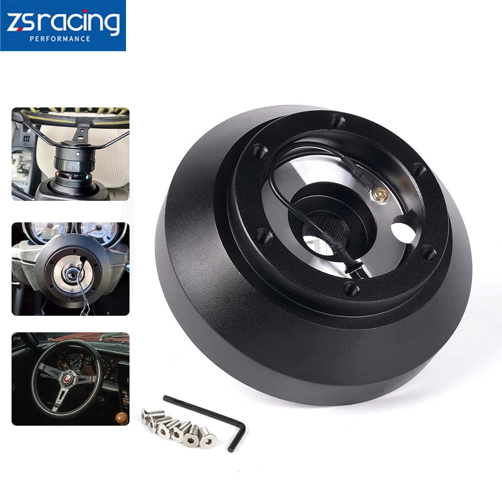 Steering Wheel Short Hub Adapter for BMW M3 M5 318i 325 528 6 Series 7 Series