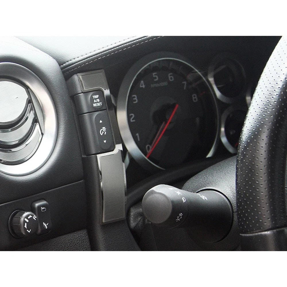 2pc Stainless Steel Dash Trim Set for Nissan GT-R (2010–2013)