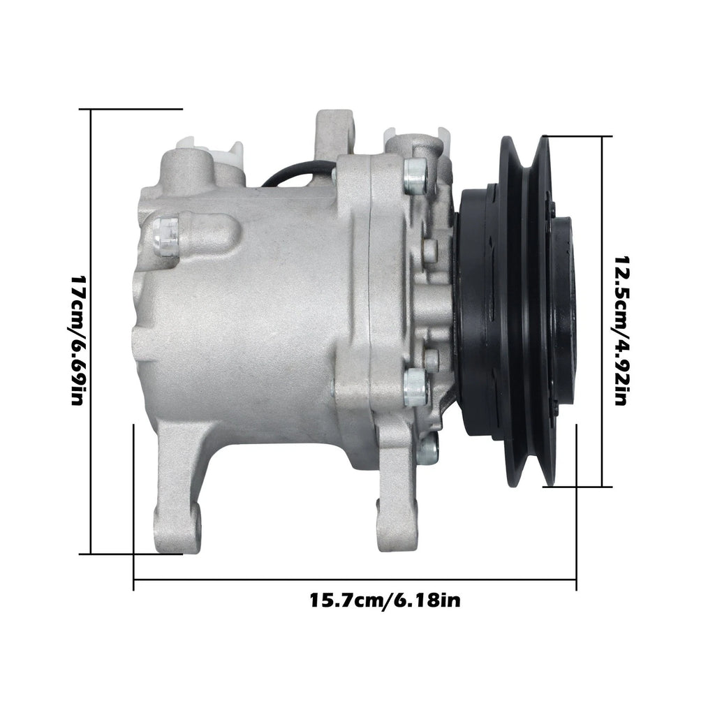 A/C Compressor for Kubota SVL75-2C SVL75C SVL90-2C SVL90C SVL95-2SC (2014–2023)