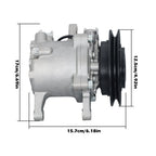 A/C Compressor for Kubota SVL75-2C SVL75C SVL90-2C SVL90C SVL95-2SC (2014–2023)