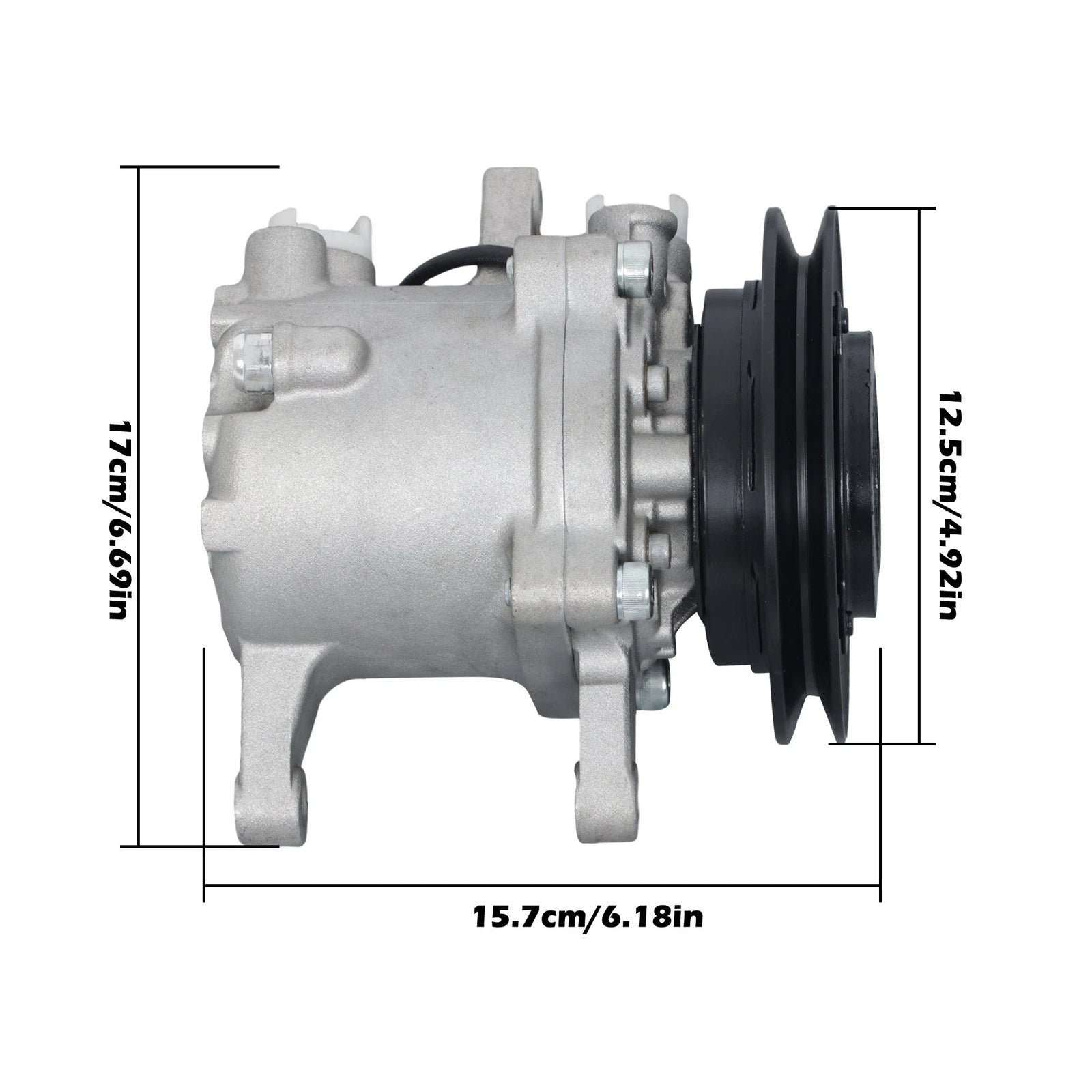 A/C Compressor for Kubota SVL75-2C SVL75C SVL90-2C SVL90C SVL95-2SC (2014–2023)