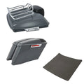4'' Razor Trunk Hard Saddlebags for Harley Touring Street Glide (2014–2024)