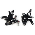 Rear Footpegs for Kawasaki Z900 2021-2023 - Black Aluminum