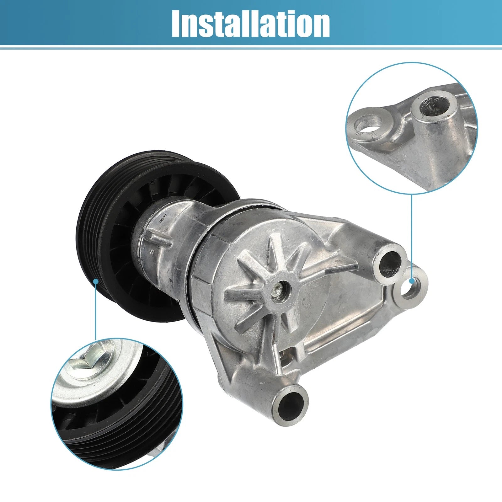 Belt Tensioner Pulley Assembly 12554027 for Chevrolet Cadillac 