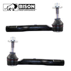 2pc Set Outer Steering Tie Rod End for Toyota Prius Plug-In CT200h (2012–2015)