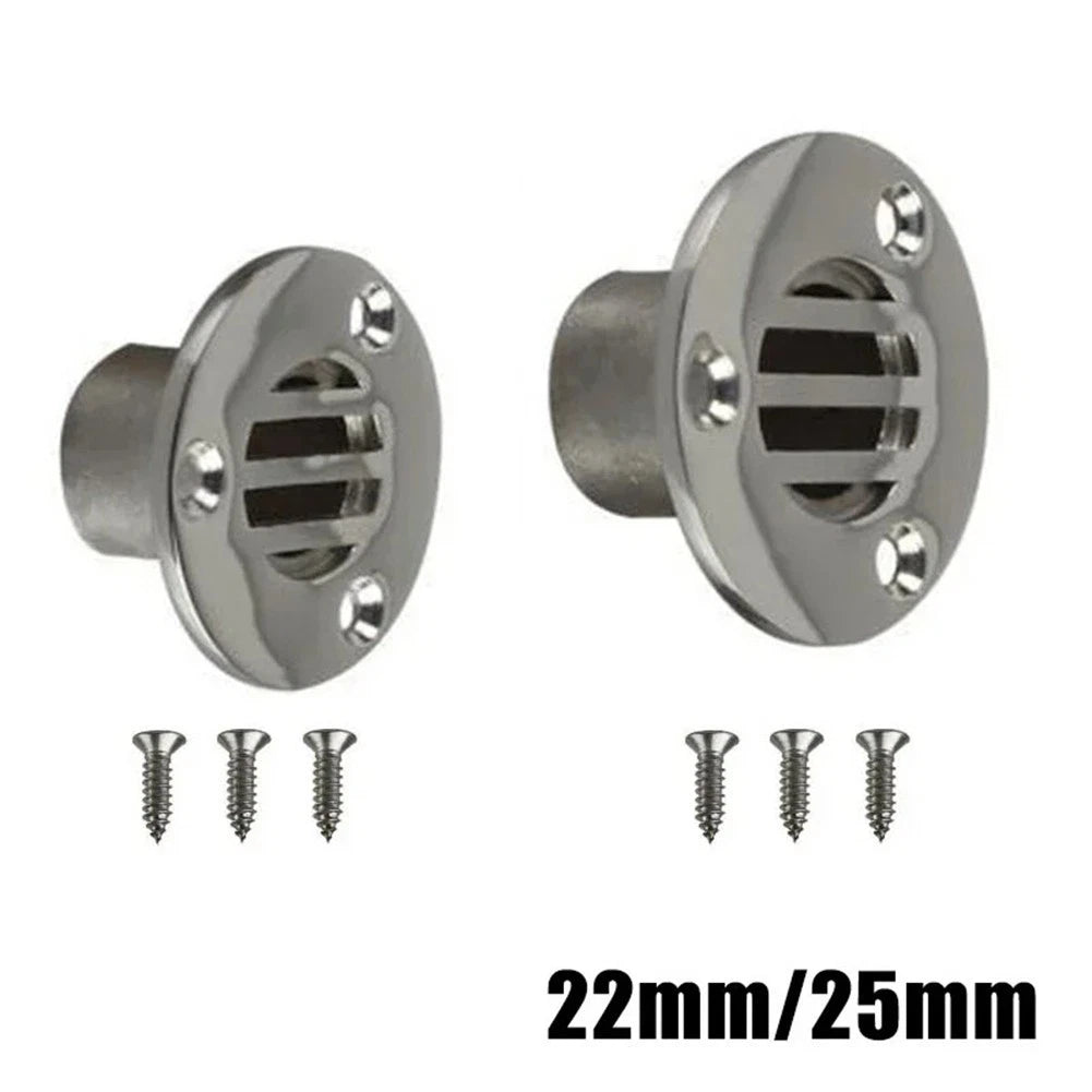 Deck Drain for Yacht 22mm 25mm Marine Grade Stainless Steel