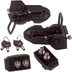 Anti-Theft Hood Lock Latch Kit for Jeep Wrangler JL JLU (2018–2023) Pair