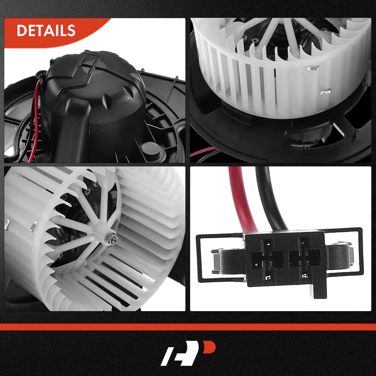 HVAC Heater Blower Motor Resistor Kit for BMW X5 X6 (2007–2013)
