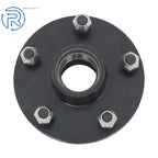 5 Lug 5" Bolt & 8.25" Round #84 Spindle Trailer Idler Hub Kit (2000 lbs)