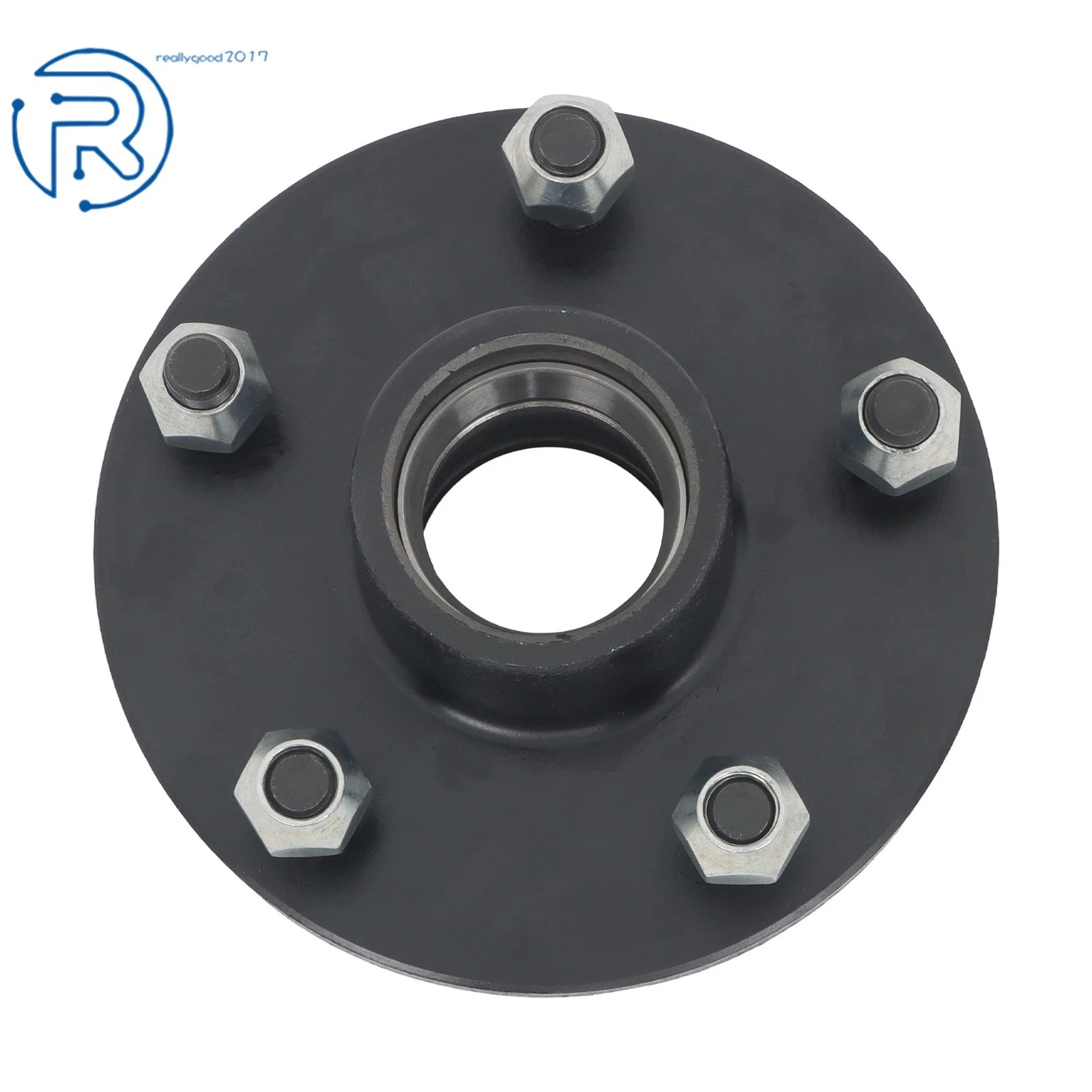 5 Lug 5" Bolt & 8.25" Round #84 Spindle Trailer Idler Hub Kit (2000 lbs)