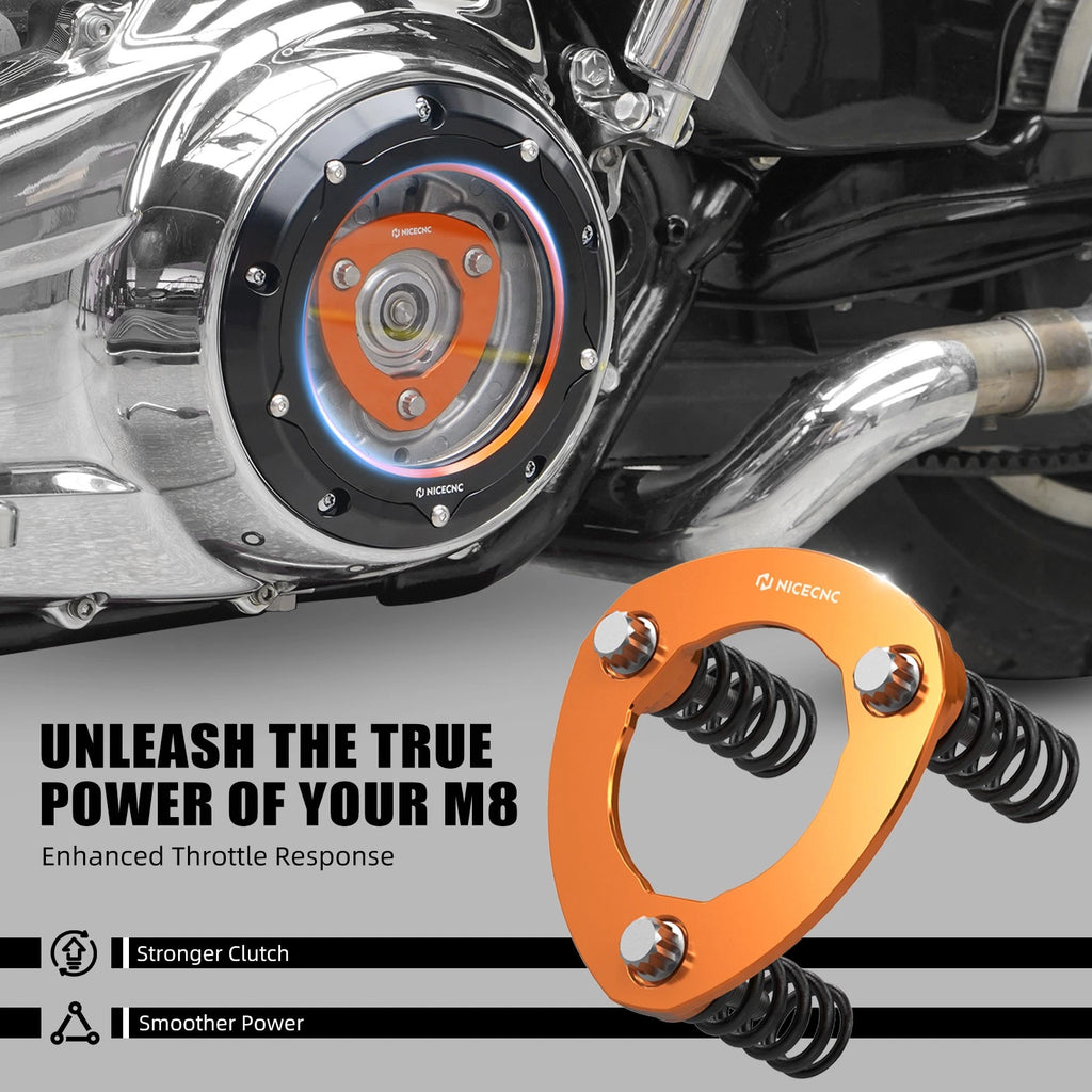Clutch Power Springs Plate for Harley Road Glide FLTRXS FLTRX (2017–2023)