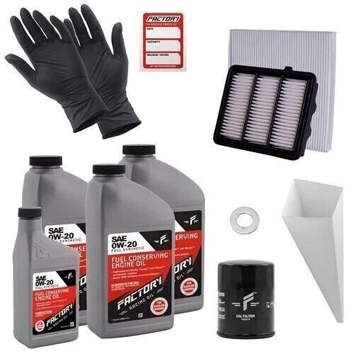 0W20 3.5Qt Oil Change Kit for Honda Accord Turbo (2018–2022)