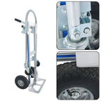 2-in-1 Aluminum Hand Truck for Heavy Duty Use