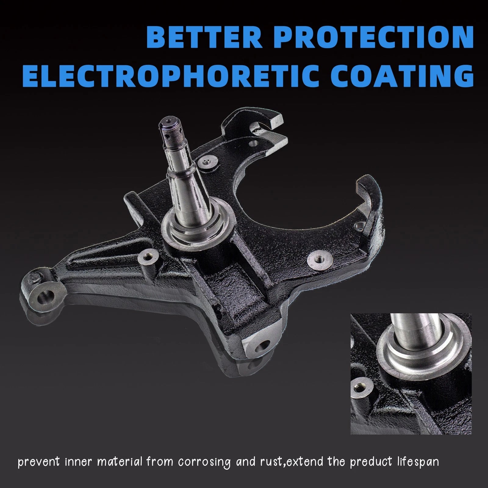 2" Drop Spindle Lowering Kit for Chevy C1500 2500 GMC Yukon 2WD (1988–1999)
