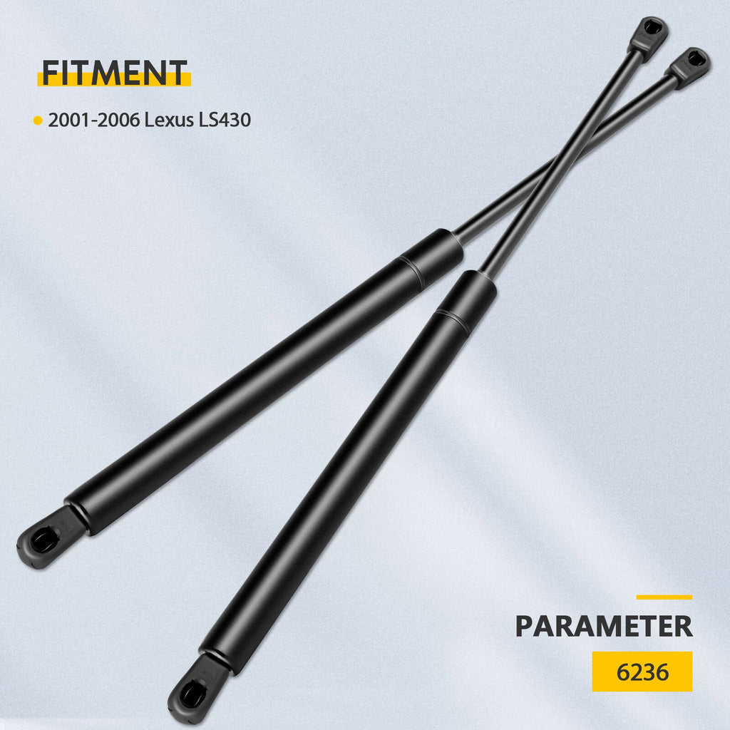 2X Front Hood Lift Supports for Lexus LS430 (2001–2006)