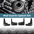 Set of 4 Mud Flaps Splash Guards for Toyota Venza AV10 (2013–2016)