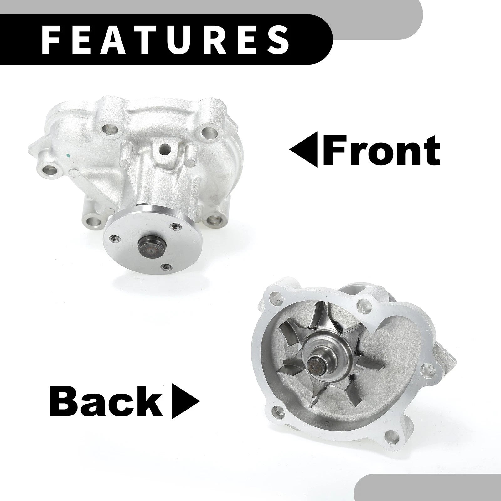 Water Pump with Gasket for Chevrolet Cruze (2012–2020) No. 1334268/97287175