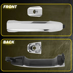 Chrome Exterior Door Handle for Chevrolet Silverado 1500 (2014–2022)