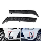 1 Pair Front Bumper To Body Filler Panel for Subaru Forester (2017–2018) Black