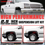 2.5" Coil Spring Front Lift Level Spacer for Silverado Sierra 1500 (1999–2007)