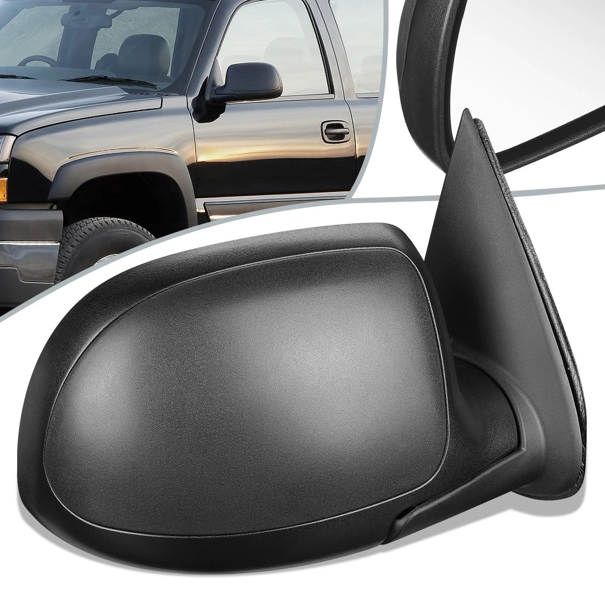 Power Heated Door Mirror Right for Chevrolet Avalanche Silverado (2003–2006) GM1321250