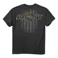 2XL-3XL Chevy T-Shirt Gray with Camo Bowtie Logo for Chevy (1996–2014)