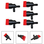 5Pcs 1/4" Gas Fuel Shut Off Valve for B & S Stratton 494769 697944 Tecumseh 35857