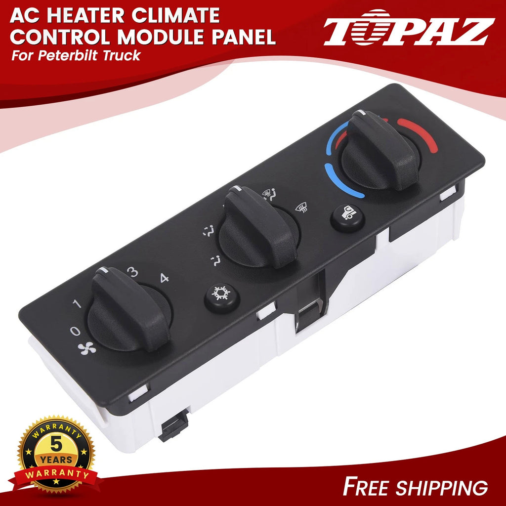 AC Heater Climate Control Module for Peterbilt Truck (1981–2025)