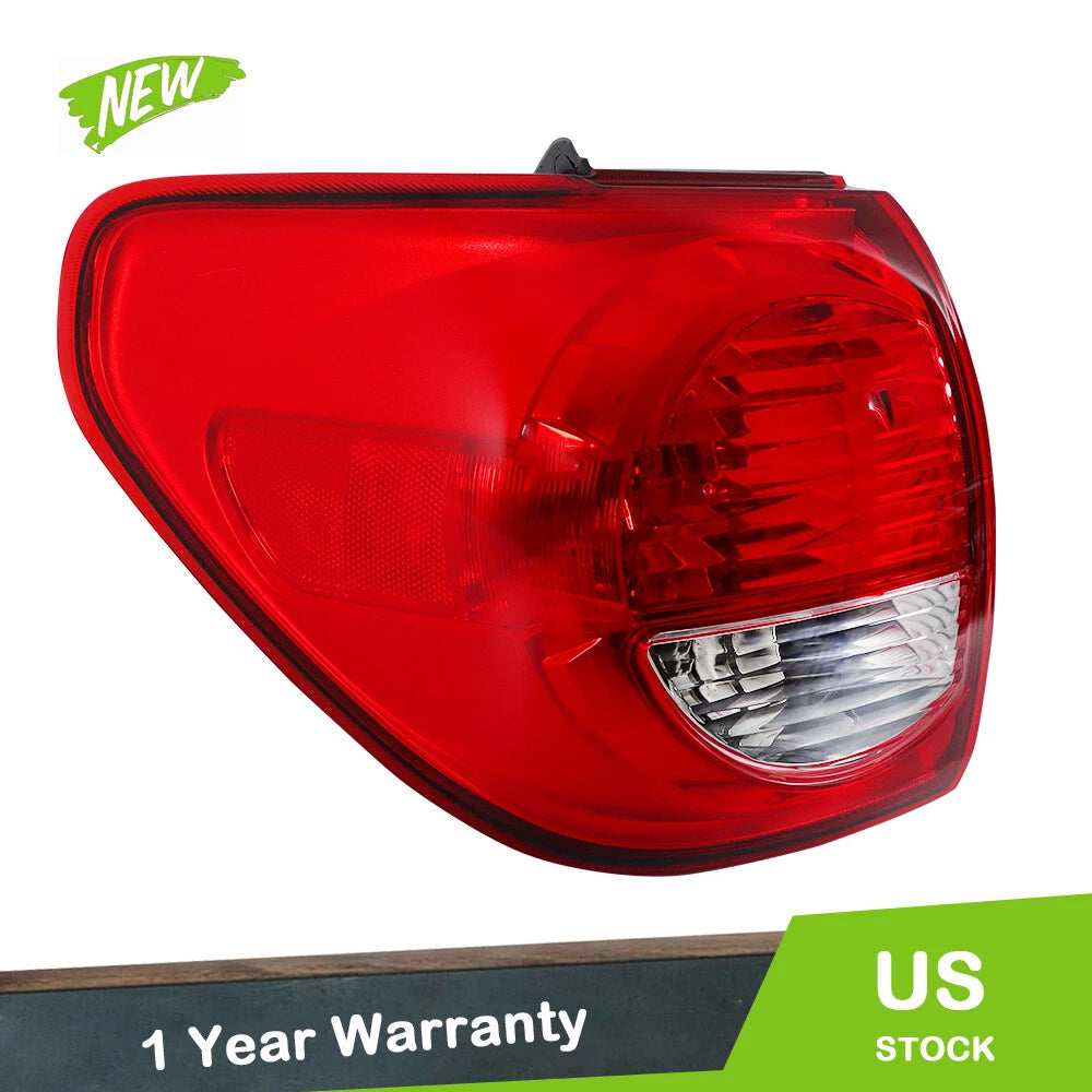 Tail Light for Toyota Sequoia (2008–2017) Red Rear Outer Halogen