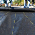 Weed Barrier Fabric 6FT x 300FT 3.2 Ounce Woven Ground Cover