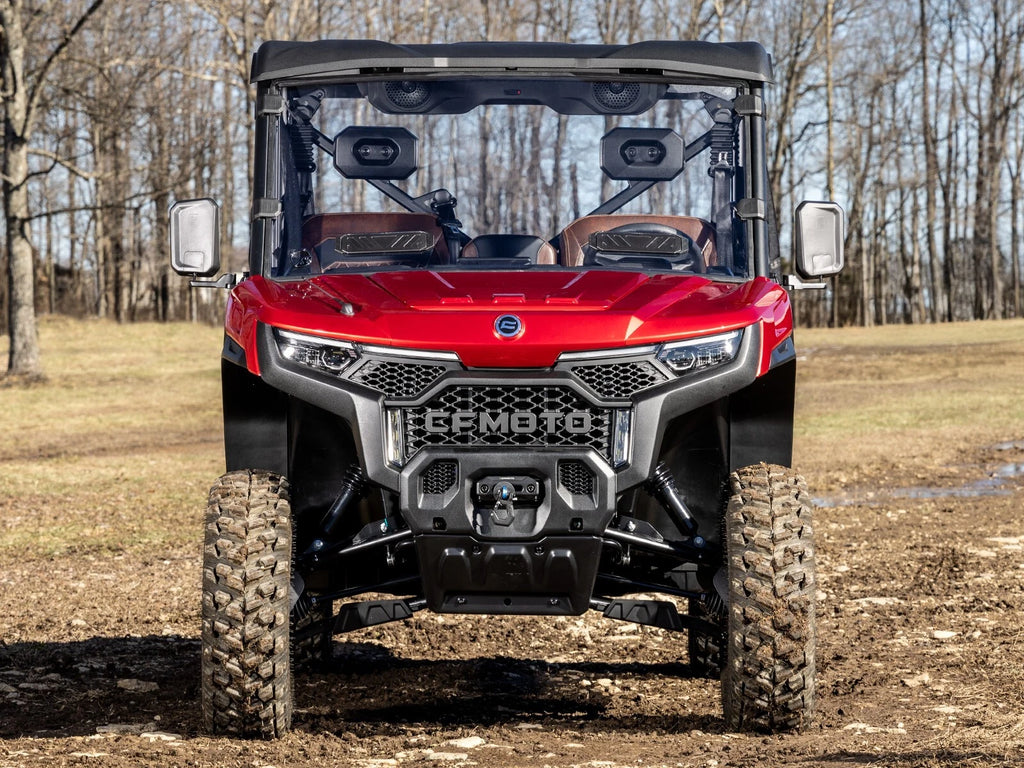 Vented Windshield for CFMoto UForce U10 (2025+) - Pro Scratch-Resistant