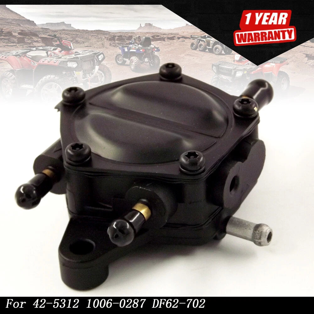 Dual Outlet High Volume Fuel Pump for ATV (65L/hr)