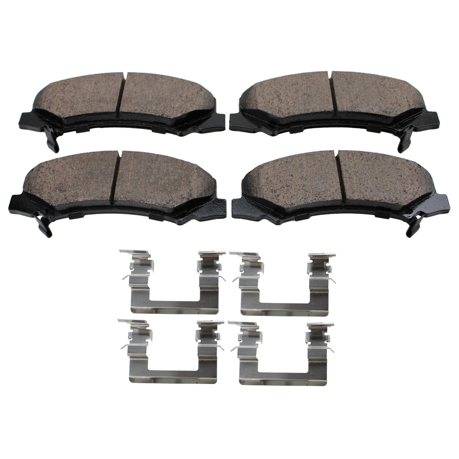 Front ProAct Disc Brake Pads for Buick Lucerne, Cadillac DTS, Chevy Impala (2006–2011)