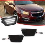 White LED Front Bumper Side Marker Lights for Chevrolet Chevy Cruze (2011–2015)