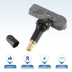 Set of 4 Tire Pressure Monitoring System Sensors DV6T-1A180AA for Ford E-150 (2010–2014)