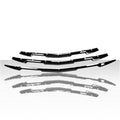 5pc Bar Style Grille Insert for 2021-22 Chevy Trailblazer LT/LS/L - Gloss Black