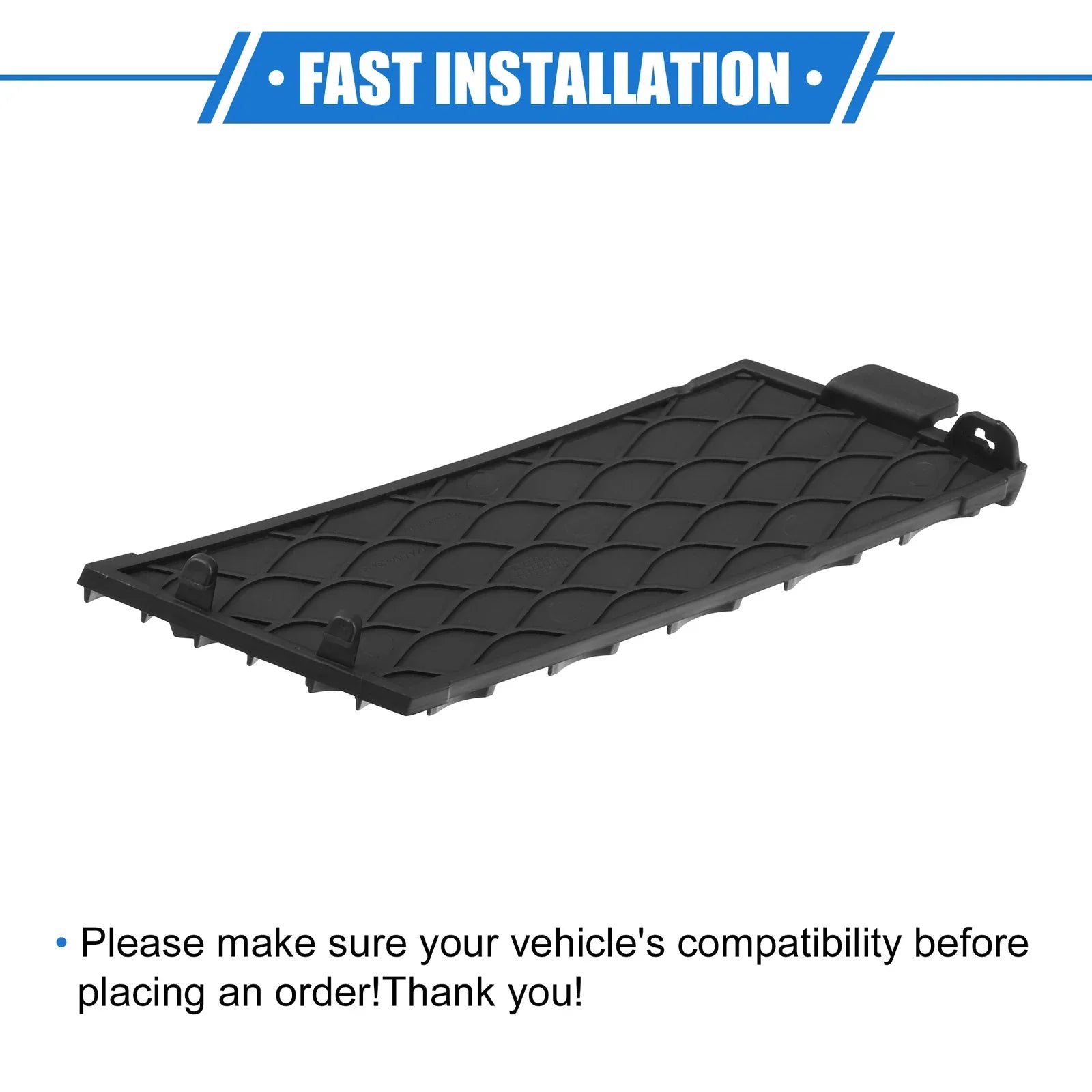 Front Bumper Tow Hook Eye Hole Cover for Mercedes-Benz GL 350 (2013-2016)