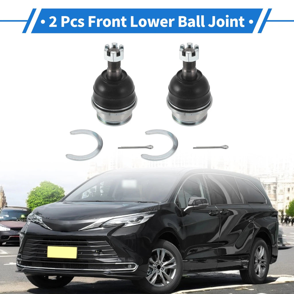 2X Front Lower Ball Joints for Toyota Land Cruiser Prado (2002–2010) No. 43330-60010