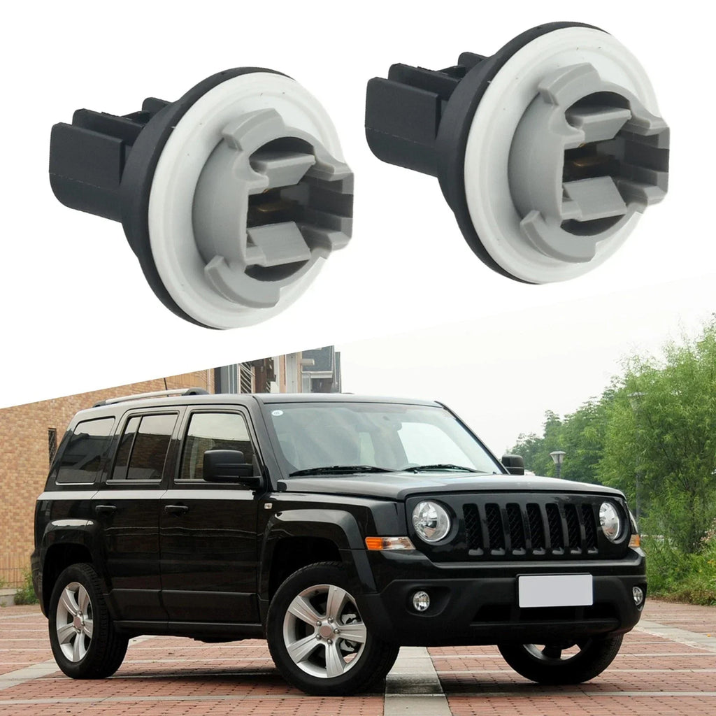 2 x Parking Light Bulb Sockets for Jeep