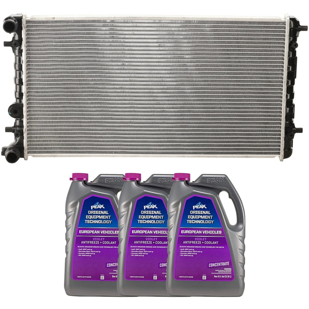 Set of 2 Radiators for VW Volkswagen Beetle (1999–2006)