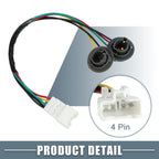 Taillight License Plate Lamp Wiring Socket No. 924401M200 for Kia Forte (2010–2013)