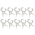 Set of 10 Locking C-Clamps for Rotary Gasket Applications